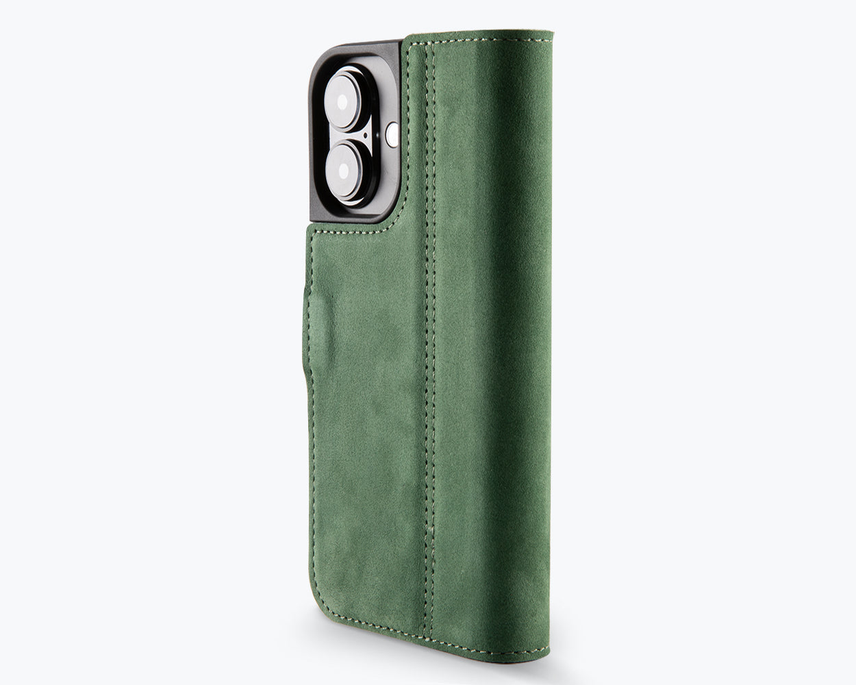 Apple iPhone 16 - Vintage Leather Wallet