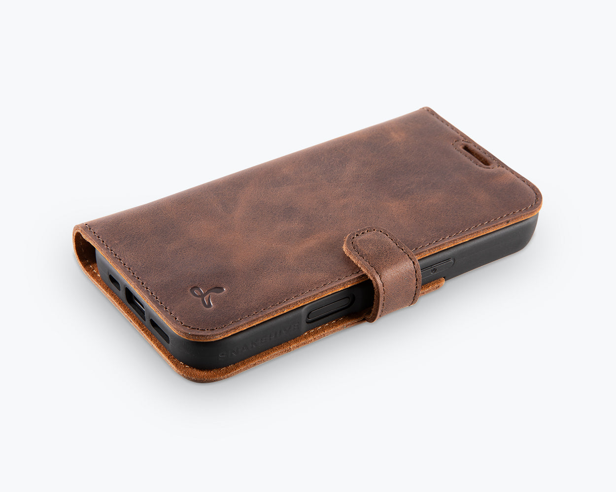 Apple iPhone 16 Pro Max - Vintage Leather Wallet