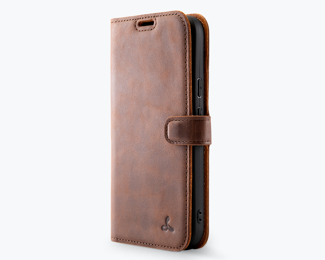 Google Pixel 9 Pro - Vintage Leather Wallet