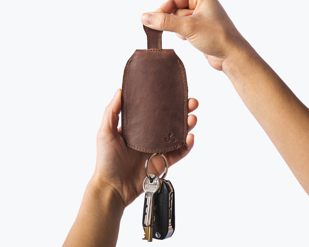 Vintage Leather Key Pouch