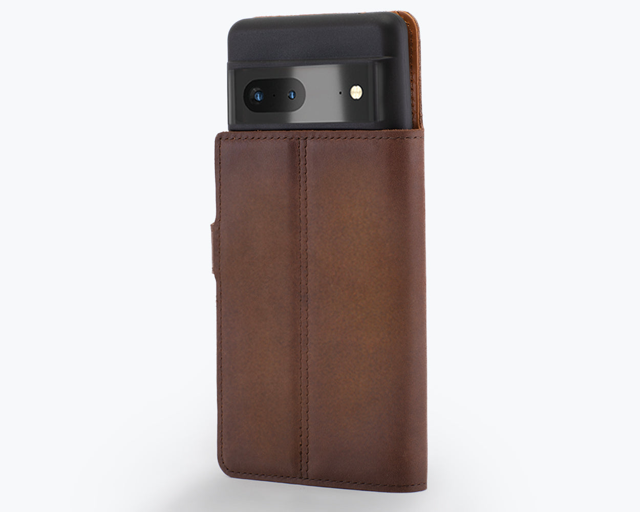 Vintage Leather Wallet - Google Pixel 7