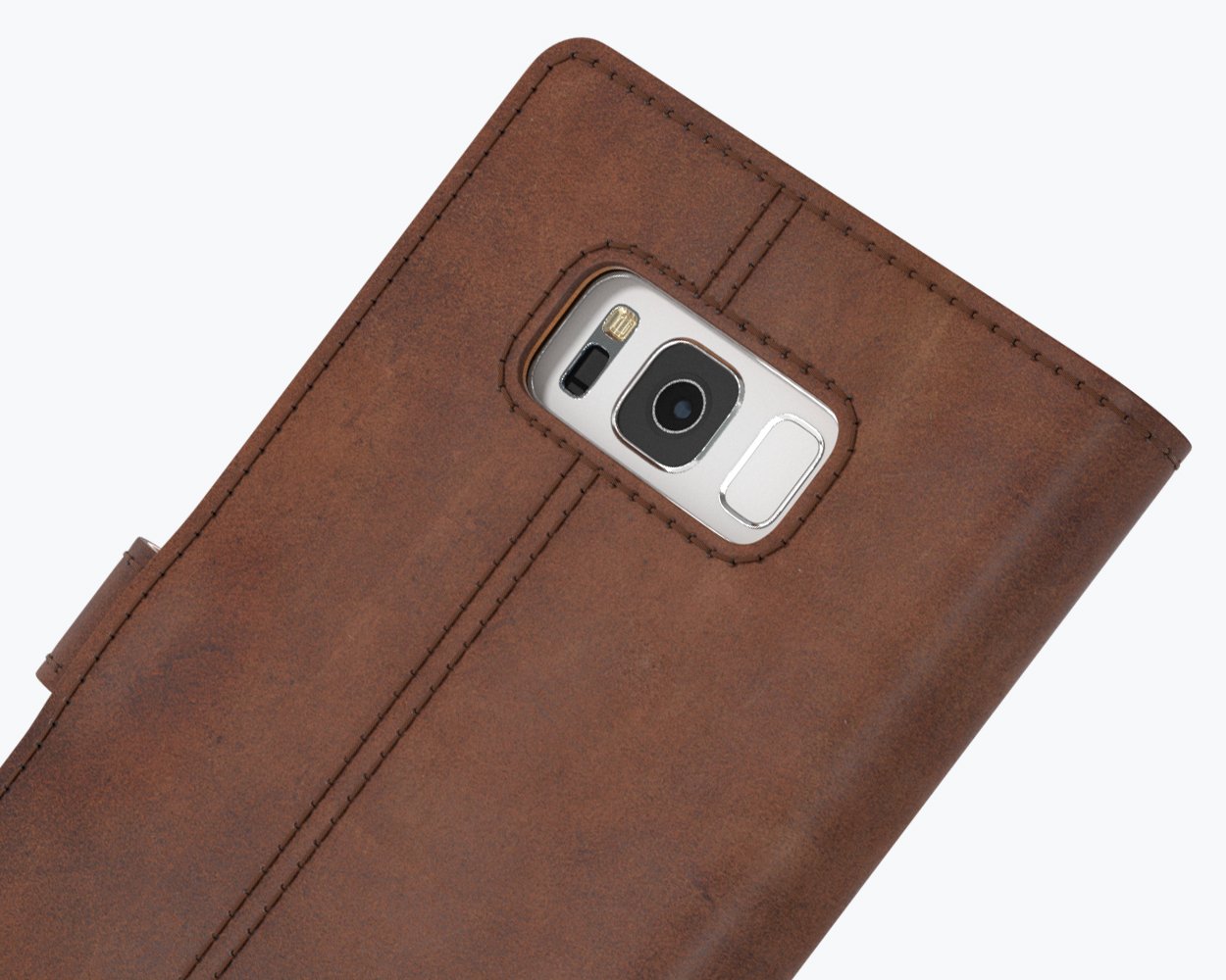 Samsung Galaxy S8 - Vintage Leather Wallet Phone Case