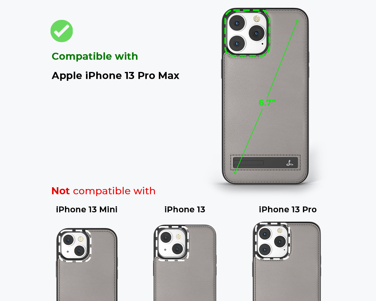 Metro Lederhülle - Apple iPhone 13 Pro Max